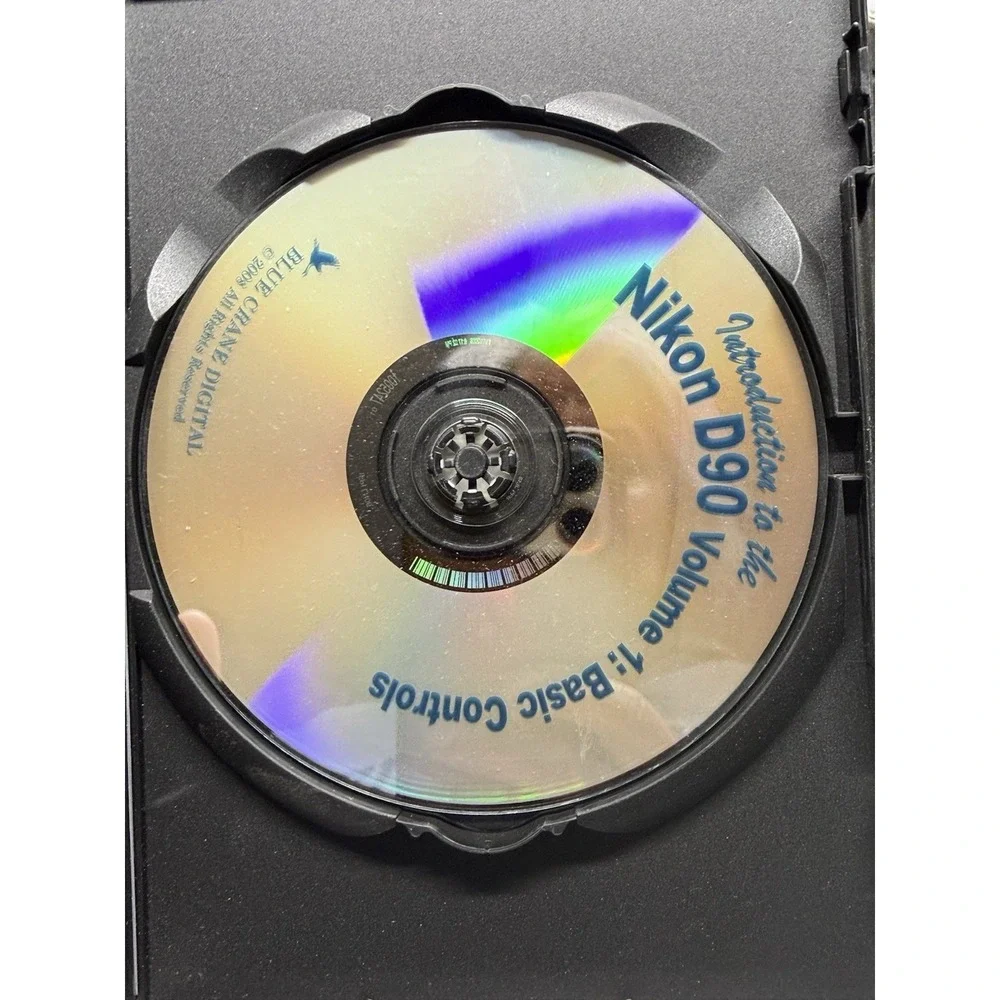 Blue Crane Digital Introduction to the Nikon D90 -Basic Controls Training DVD